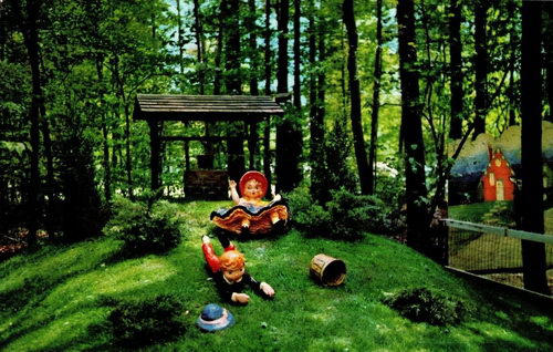 Deer Forest - Old Postcard (newer photo)